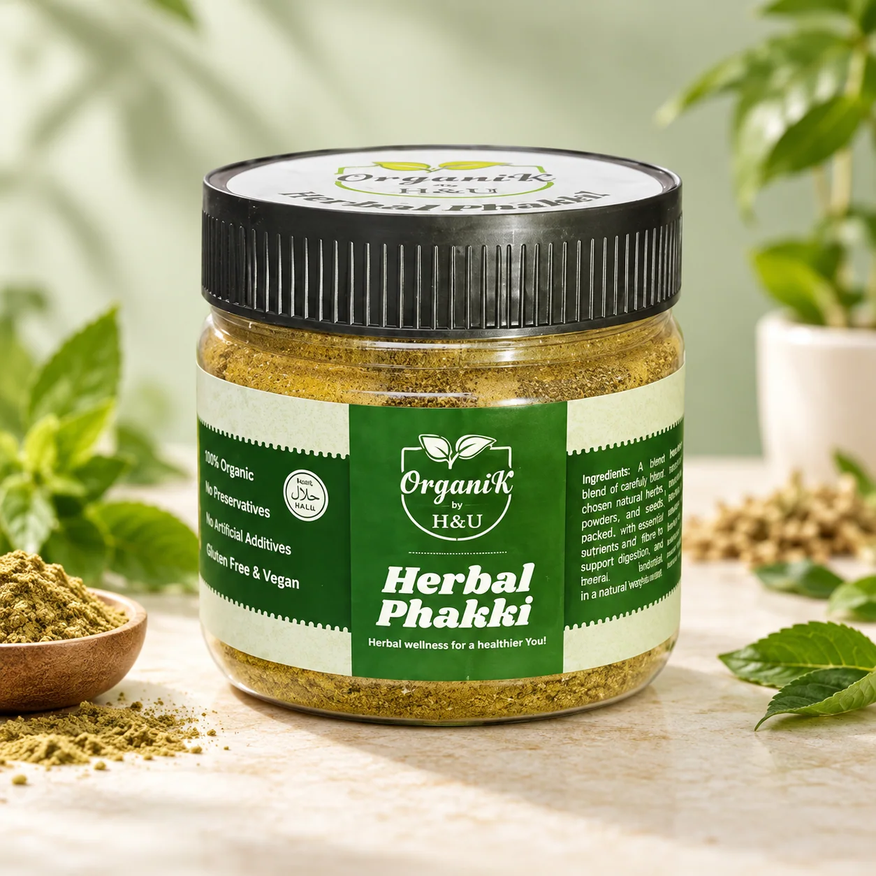 Herbal Phakki 250g by OrganiK by H&U